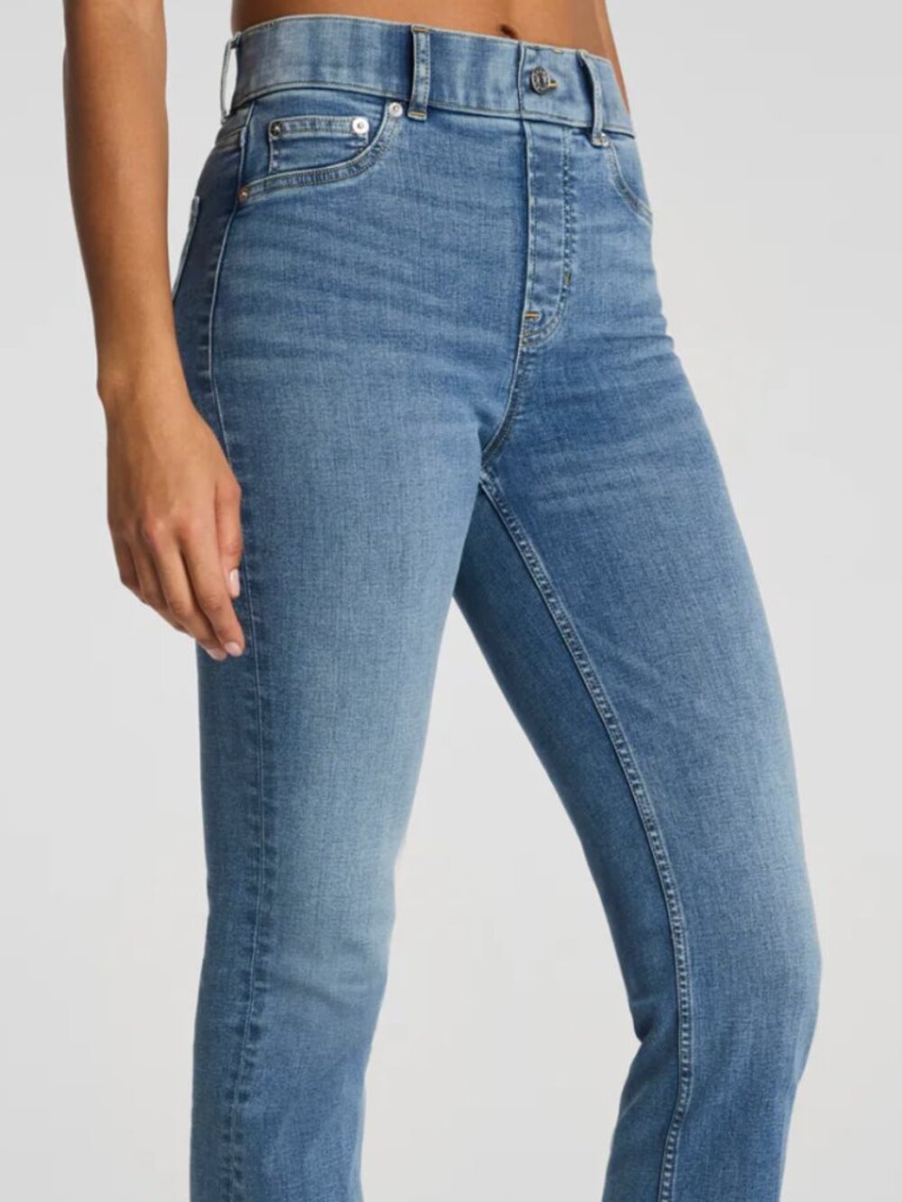 SPANX Pull-On Kick Flare Jeans